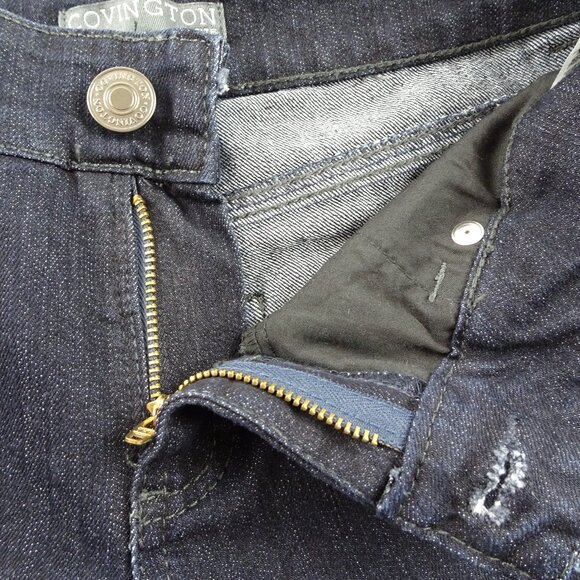 Covington Women Petite Slim Straight Jean Size 6P - Picture 8 of 8